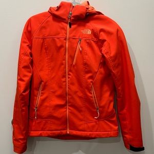 XS Orange The North Face Ski Jacket LIKE NEW